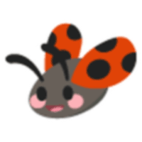 Ladybug Sticker  - Ultra-Rare from Standard Sticker Pack